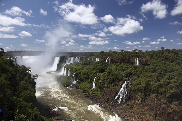 Indiana Jones and the Kingdom of the Crystal Skull filming location: Iguacu Falls, Brazil-Argentina