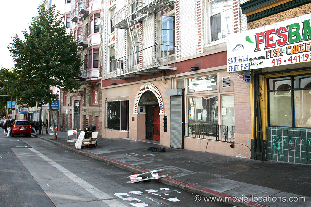 Invasion Of The Body Snatchers filming location: Hamlin Hotel, Eddy Street, Tenderloin, San Francisco