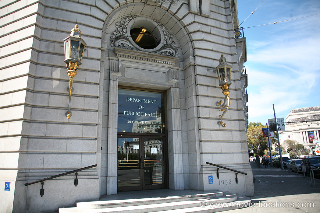 Invasion Of The Body Snatchers filming location: Grove Street, Civic Center, San Francisco