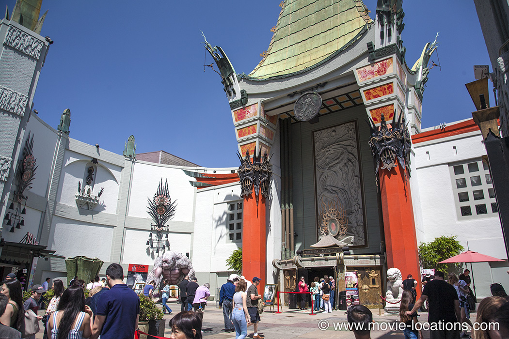 Iron Man 3 location: Grauman's Chinese Theatre, Hollywood Boulevard, Hollywood, Los Angeles