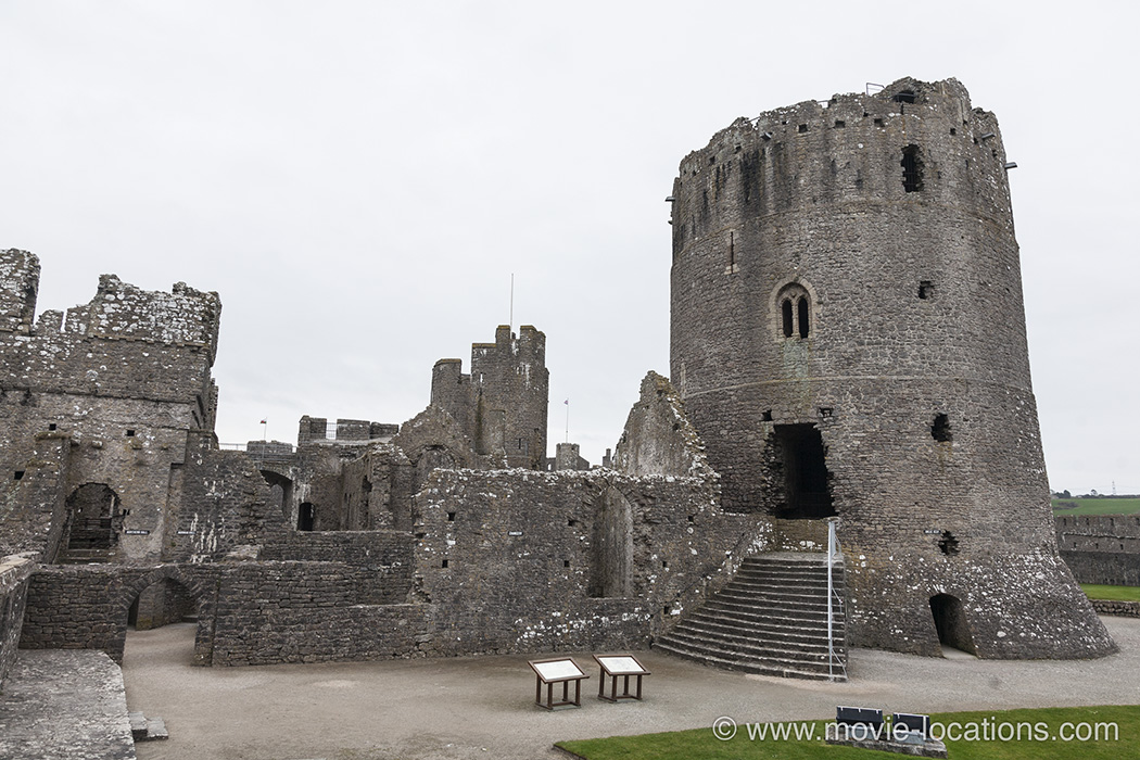 Jabberwocky filming location: Pembroke Castle, Pembrokeshire, Wales
