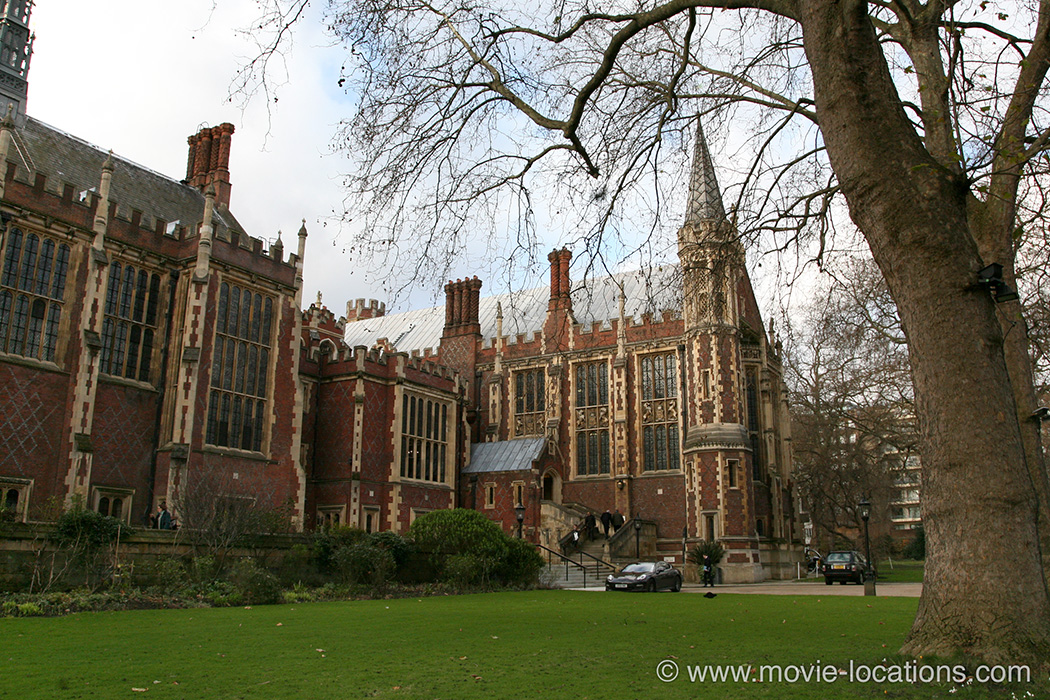 Jack Ryan: Shadow Recruit filming location: New Square, Lincoln's Inn, London