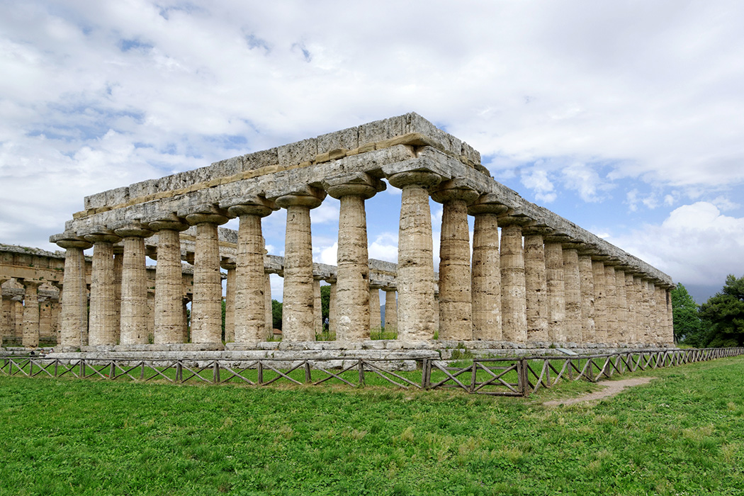 Jason And The Argonauts film location: First temple of Hera, Paestum, Italy