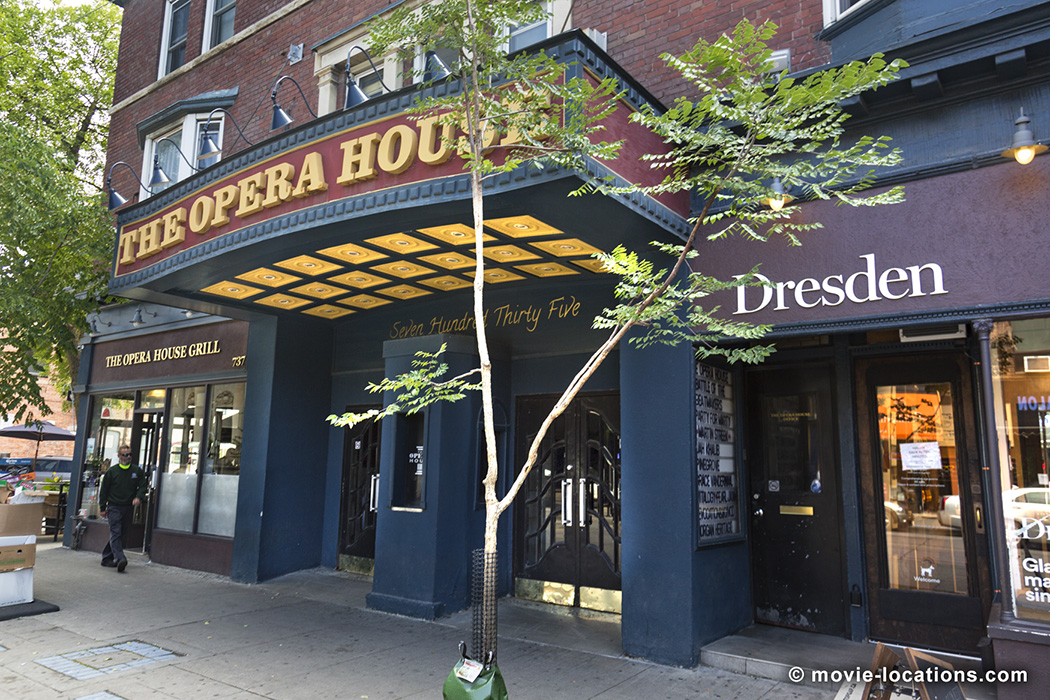 Johnny Mnemonic film location: The 'nightclub': Opera House, Queen Street East, Toronto