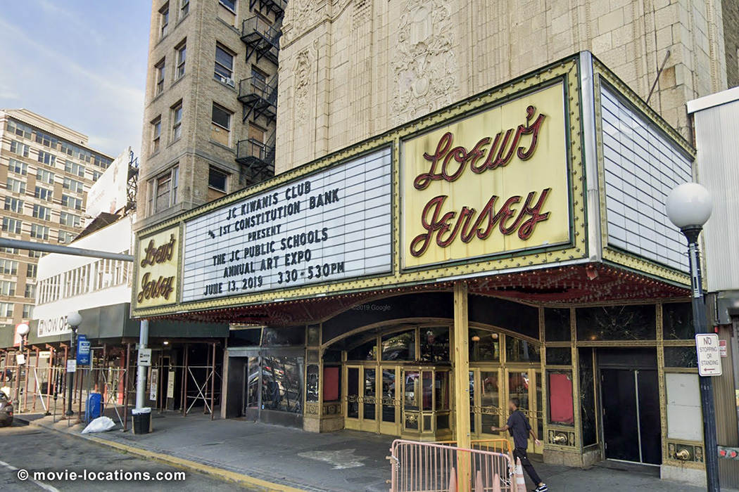 Joker filming location: Loew's Jersey Theatre, Journal Square Plaza, Jersey City, New Jersey