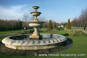 The King's Speech location: Avenue Garden, Regent's Park, London NW1