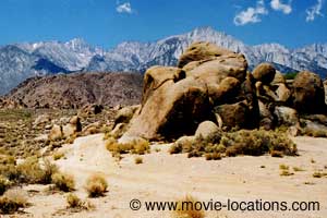 King of the Khyber Rifles location: Alabama Hills, Lone Pine, central California