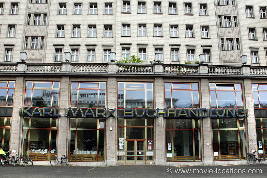 The Lives Of Others filming location: Karl Marx Bookstore, Karl-Marx-Allee, Berlin