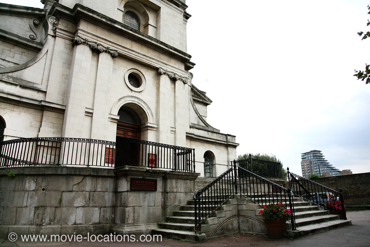The Long Good Friday filming location: St George’s In The East, Cannon Street Road, Wapping, London E1