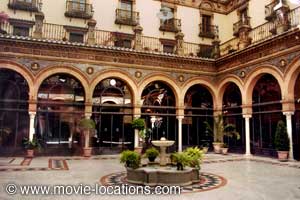 Lawrence of Arabia filming location: Alfonso XIII Hotel, Seville, Spain