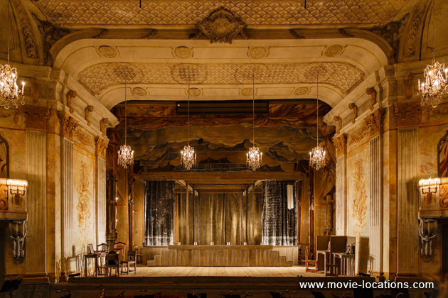 The Magic Flute film location: Drottningholm Palace Theatre, Stockholm