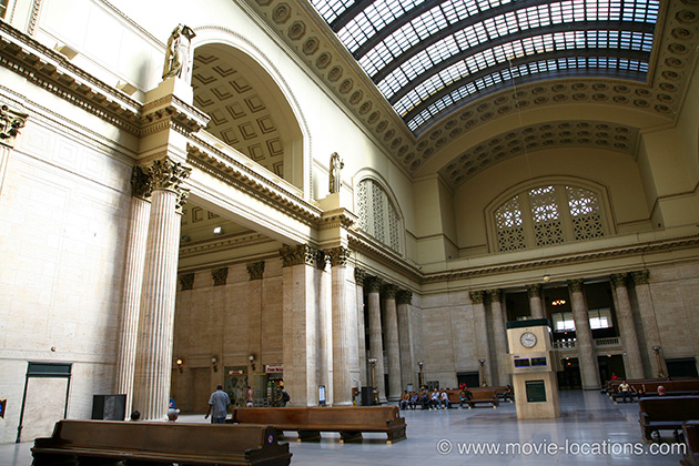 Man Of Steel film location: Union Station, South Canal Street, Chicago