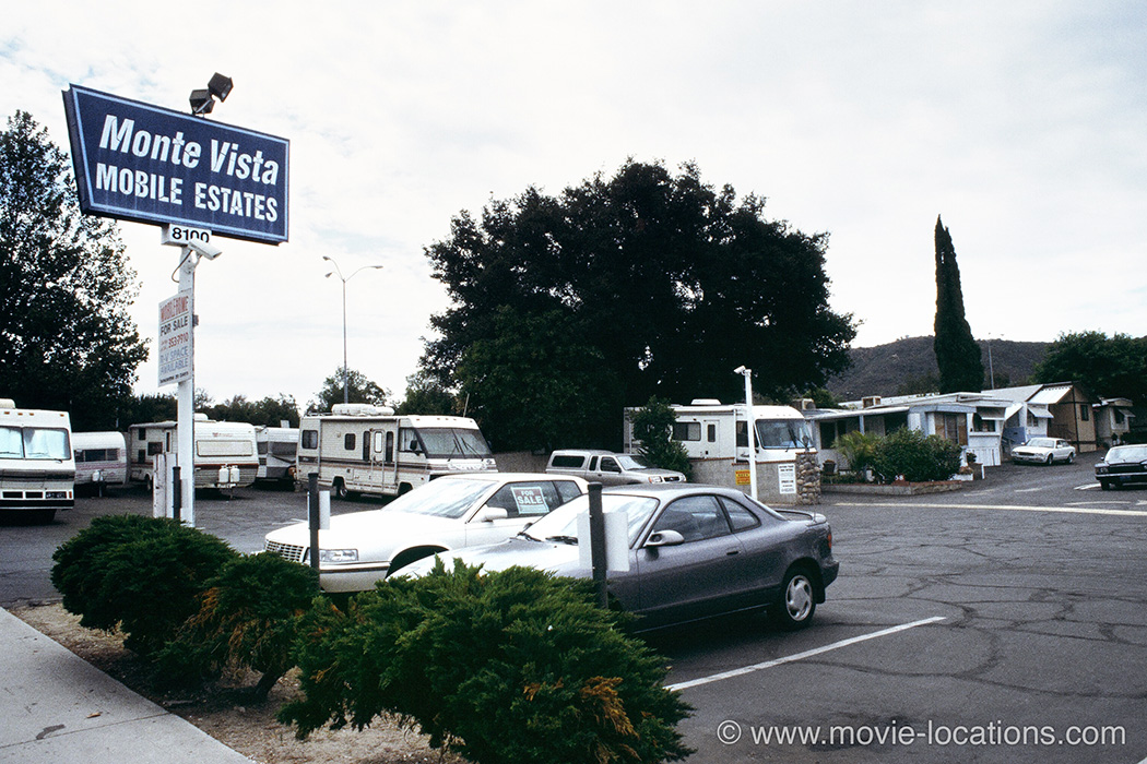 Memento location: Monte Vista Mobile Estates, Foothill Boulevard, Sunland, San Fernando Valley