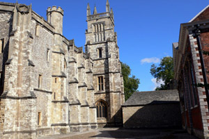 Les Misérables filming location: Winchester College Chapel, Winchester, Hampshire