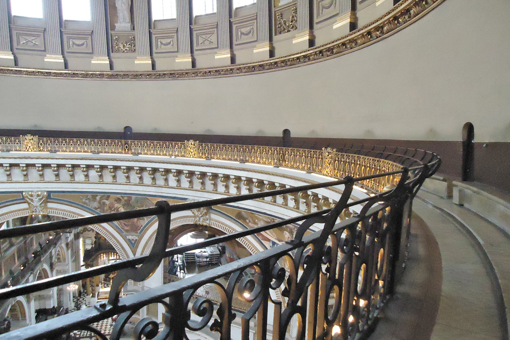 Mission: Impossible – Fallout film location: Whispering Gallery, St Paul's Cathedral, London EC4