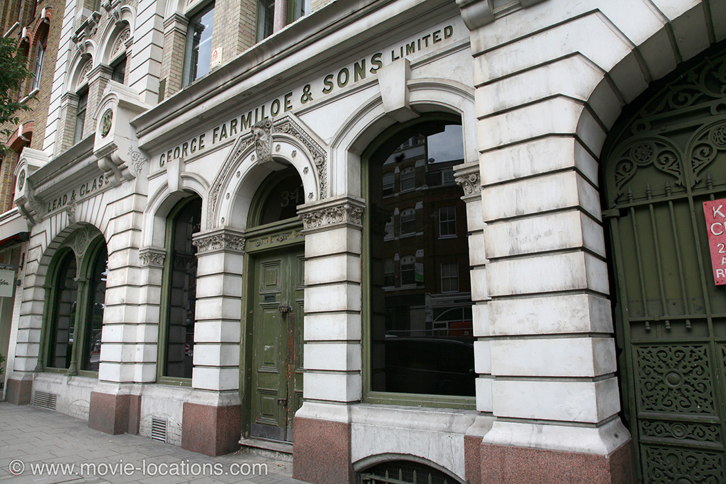 The Dark Knight film location: The Farmiloe Building, 28-36 St John Street, Clerkenwell, London EC1