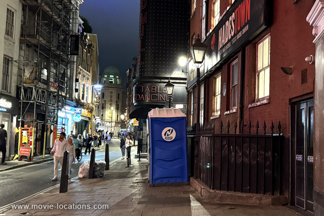 Mission: Impossible – Rogue Nation location: Great Windmill Street, London W1
