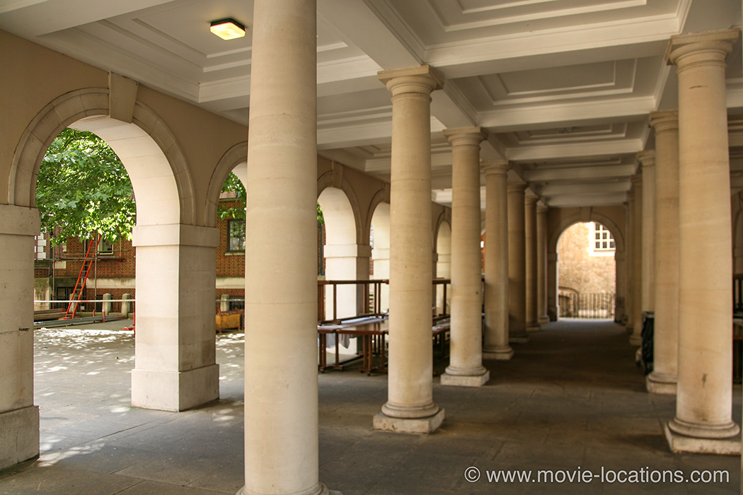Mission: Impossible – Rogue Nation location: Cloisters, Middle Temple, London WC2, London