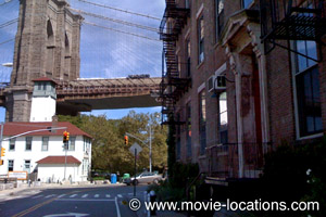 Mo' Better Blues location: Furman Street, Brooklyn Heights, Brooklyn
