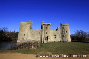 The Adventures of Quentin Durward location: Bodiam Castle, Sussex