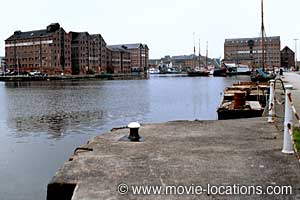 Maurice location: historic Gloucester Docks, Gloucester