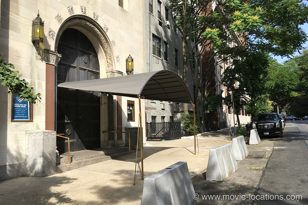 Network filming location: Congregation Rodeph Sholom Synagogue, West 83rd Street, Upper West Side, New York