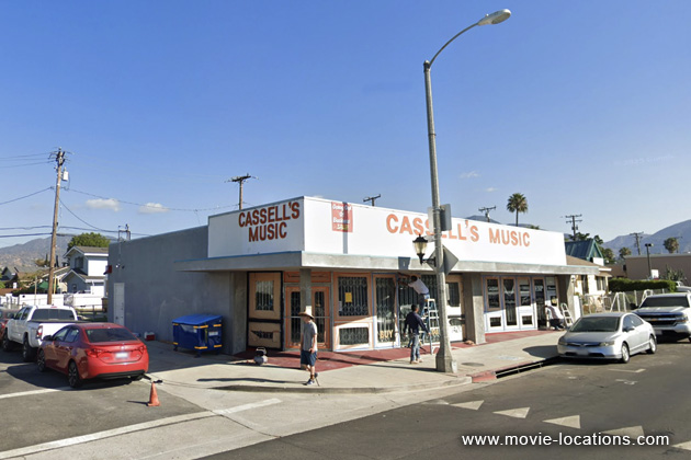 Obsession filming location: Cassell's Music Store (since closed), North Maclay Street, San Fernando, California