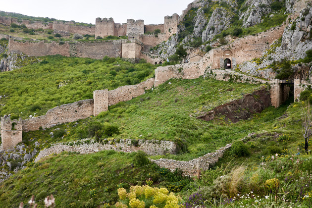 The Odyssey film location: Acrocorinth, Peloponnese, Greece