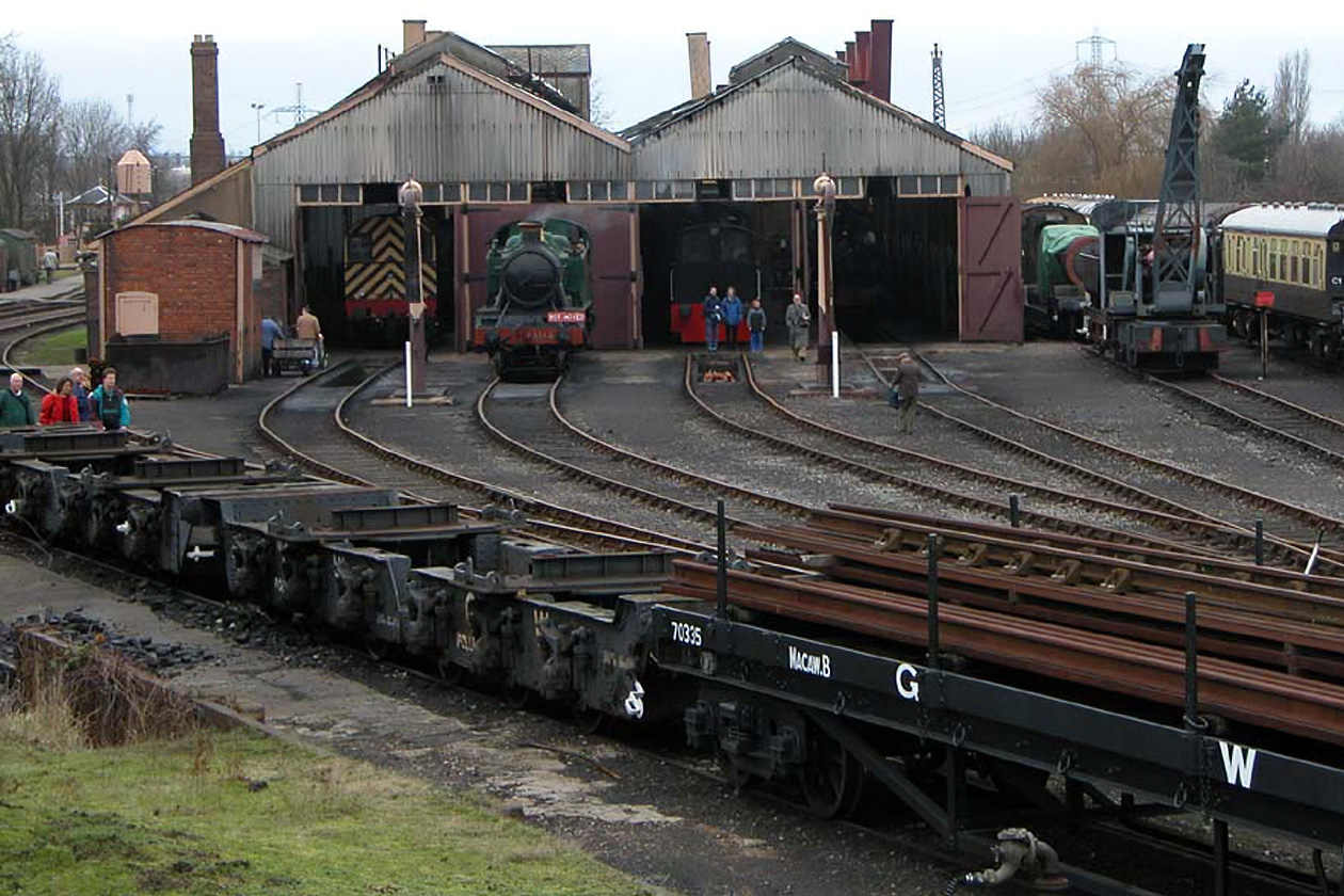 Peaky Blinders The Immortal Man film location: Didcot Railway Centre, Didcot, Oxfordshire