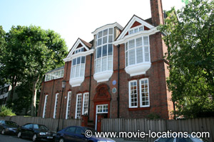 Peeping Tom location: 8 Melbury Road, Holland Park, London