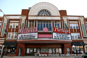 Public Enemies location: Portage Cinema, North Milwaukee Avenue, Chicago