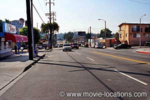 Pulp Fiction film location: Fletcher Drive, Glendale, Los Angeles