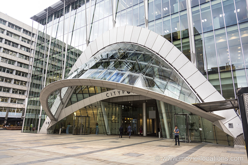 Ready Player One filming location: CityPoint, Ropemaker Street, London EC2