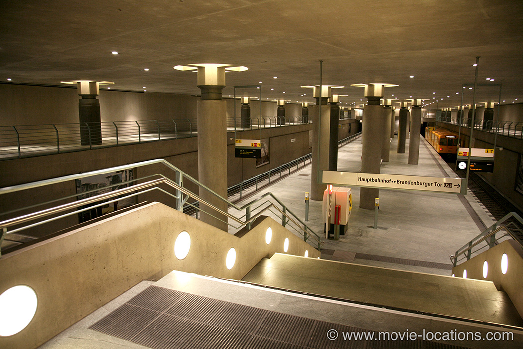 Resident Evil filming location: Bahnhof Bundestag, Berlin