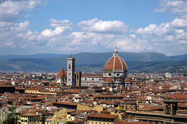 A Room With A View: Florence skyline, Italy