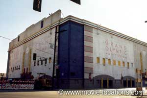 Million Dollar Baby location: Grand Olympic Auditorium, 1801 South Grand Avenue, downtown Los Angeles