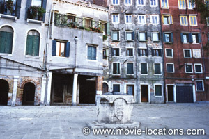 Senso film location: Campo di Ghetto Nuovo, Cannareggio, Venice