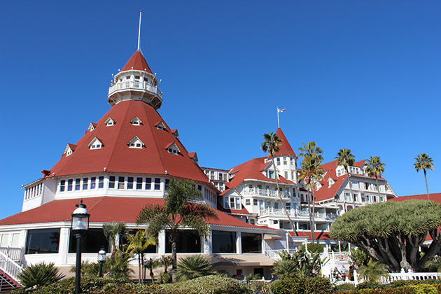 Some Like It Hot location: Hotel Del Coronado, 1500 Orange Avenue, San Diego