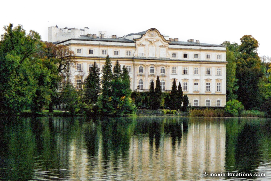 The Sound of Music film location: Schloss Leopoldskron, Salzburg, Austria