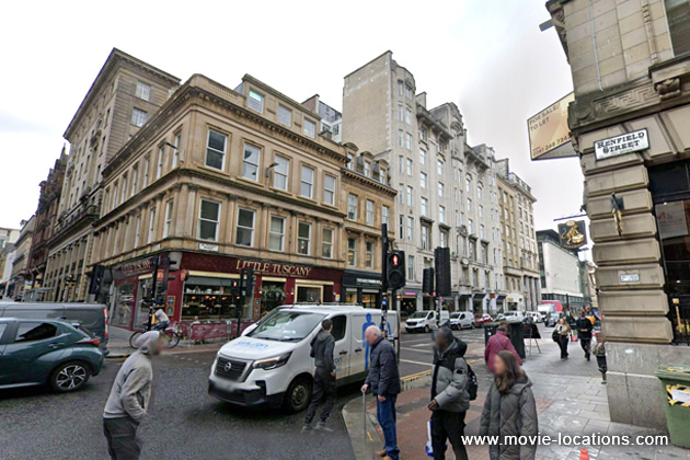 Spider-man: Brand New Day film location: St Vincent Street, Glasgow