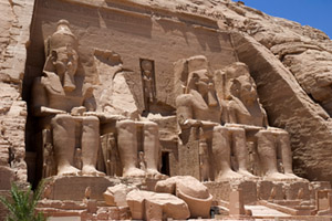 The Spy Who Loved Me location: Abu Simbel, Egypt