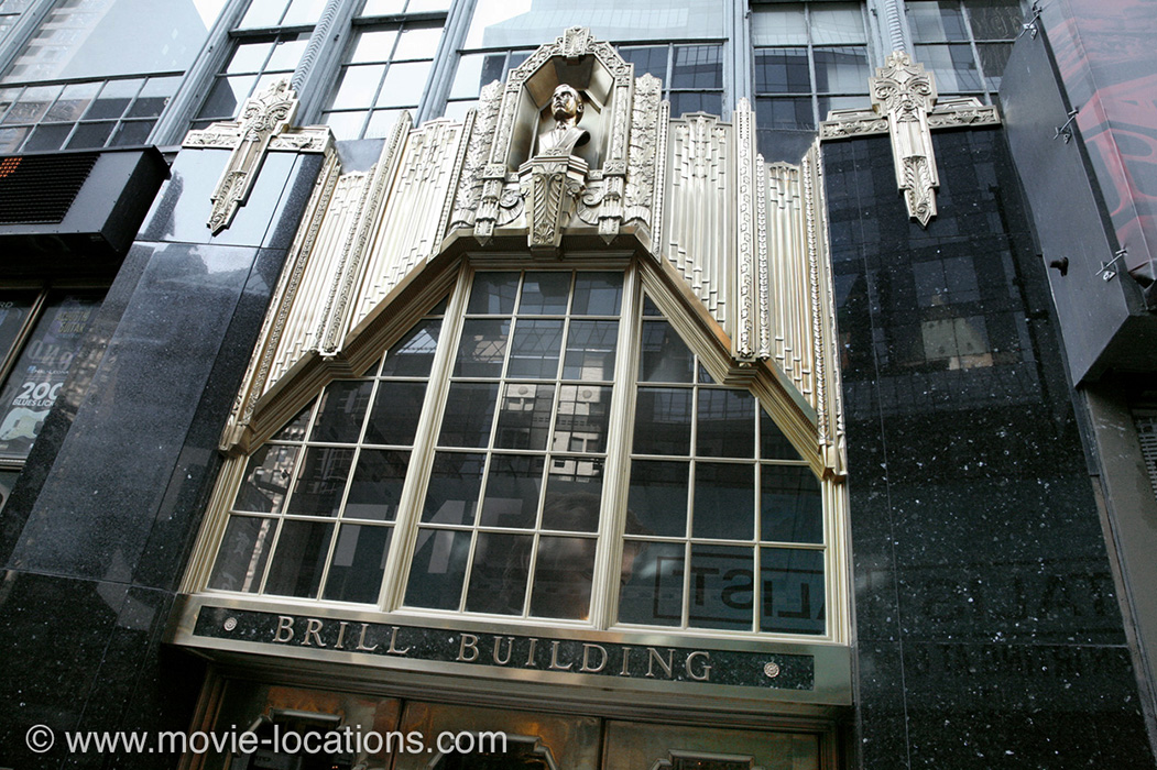 The Sweet Smell of Success film location: jj Hunsecker's apartment: the Brill Building, Broadway, New York