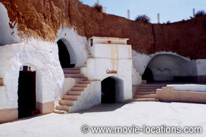 Star Wars Episode II: Attack of the Clones film location: Sidi Driss Hotel, Matmata, Tunisia
