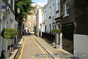 Theatre Of Blood filming location: JusticeWalk, Chelsea, London SW3