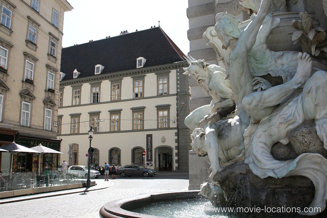 The Third Man filming location: Stallburg, Habsburgergasse, Vienna, Austria
