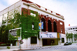 Pulp Fiction film location: Raymond Theatre, North Raymond Avenue, Pasadena, Los Angeles
