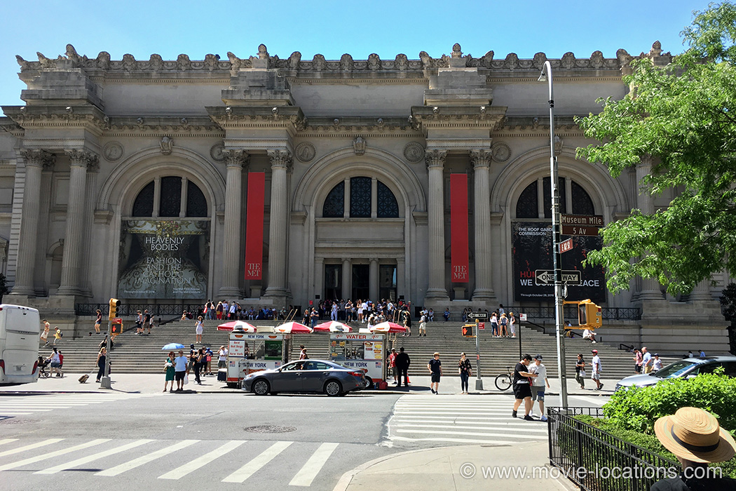 The Thomas Crown Affair filming location: Metropolitan Museum of Art, Fifth Avenue, New York