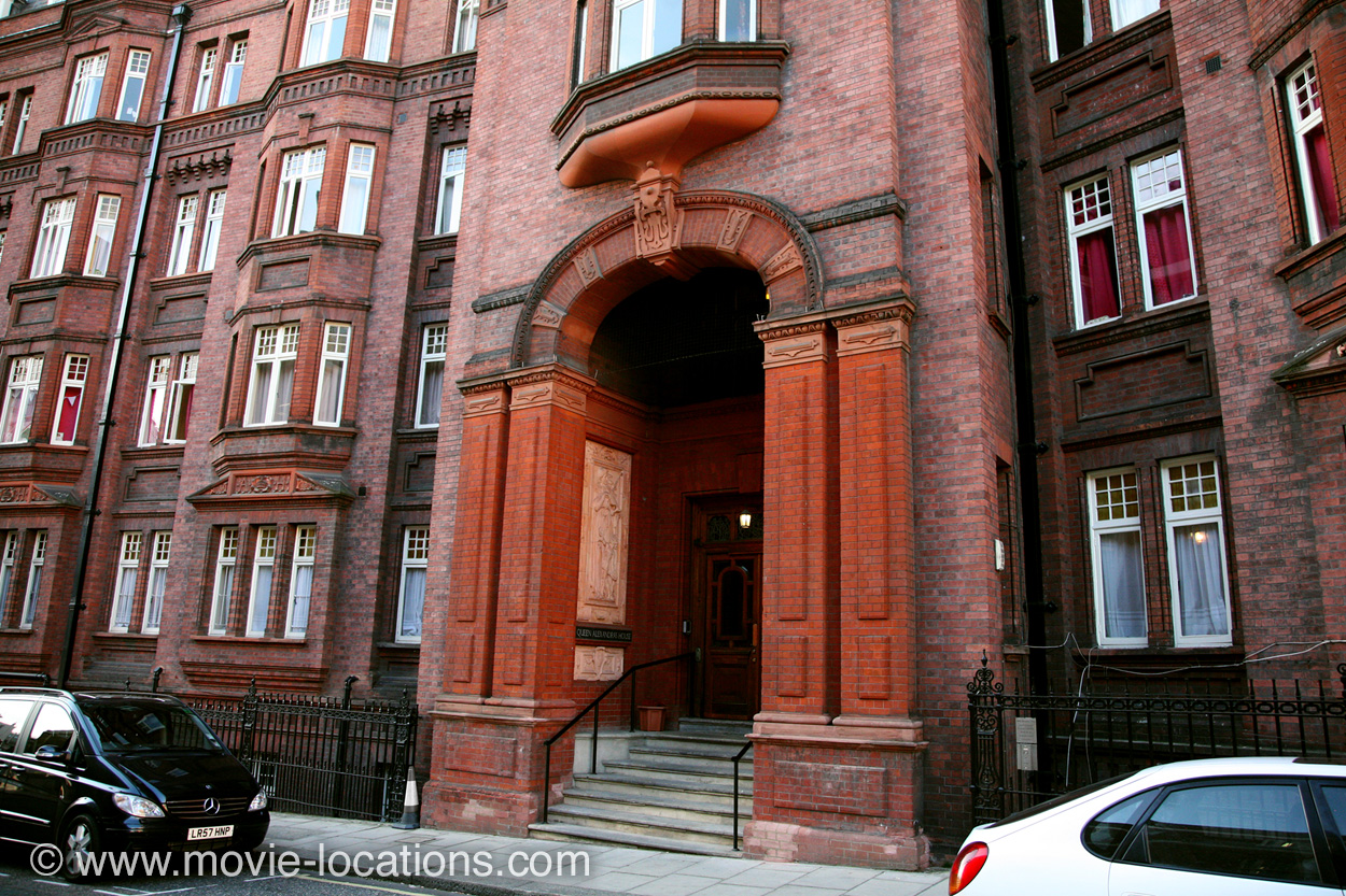 The X-Files location: Queen Alexandra's House, Kensington Gore, London SW7