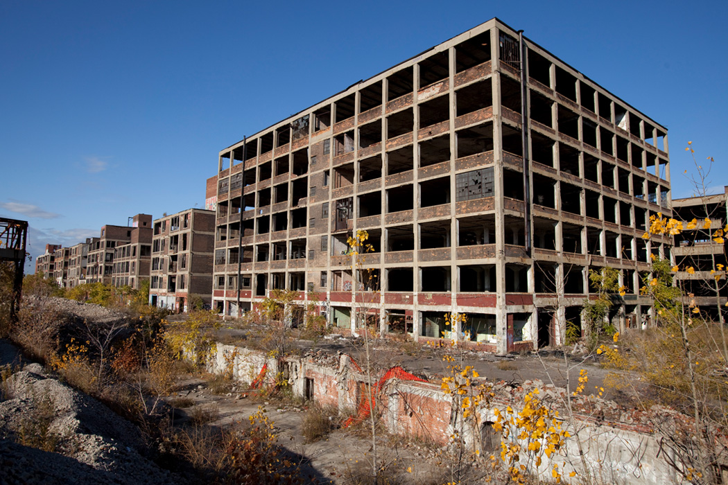 Transformers Age Of Extinction film location: Packard Automotive Plant, Concord Avenue, Detroit