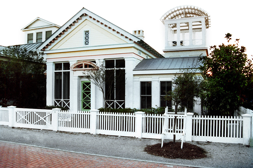 The Truman Show location: the Truman House, Natchez Street, Seaside, Florida